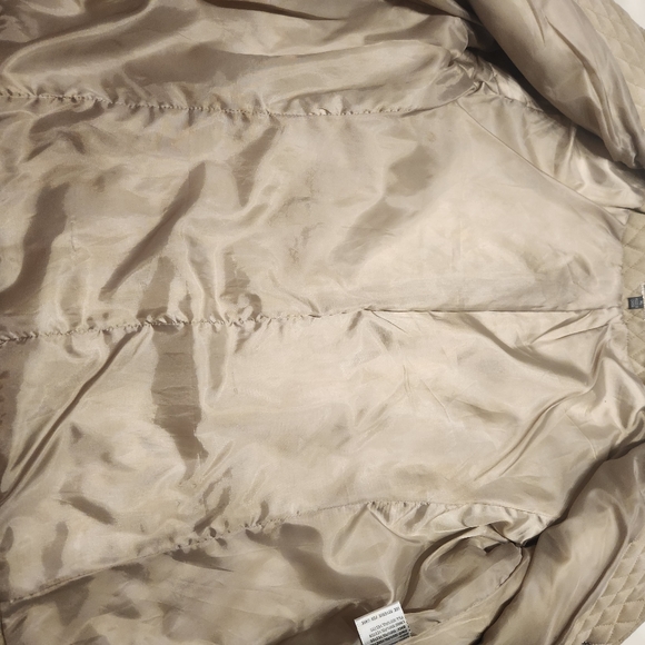 Quilted Tan XL Riding Jacket Giacca Gallery Company - Picture 12 of 16